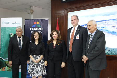 Firma de Convenio OMAPA - ITAIPU - MEC celebrado en junio de 2015.